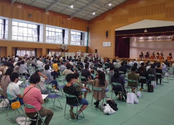ふしの岩戸太鼓保存会30周年記念祭典「絆」開催