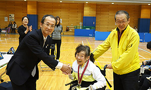 日本ユニバーサルボッチャ選手権大会風景写真