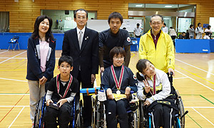 日本ユニバーサルボッチャ選手権大会風景写真