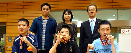 日本ユニバーサルボッチャ選手権大会風景写真