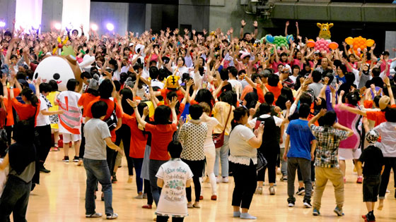 第10回記念ドレミファダンスコンサート「東京都障害者ダンス大会」風景写真