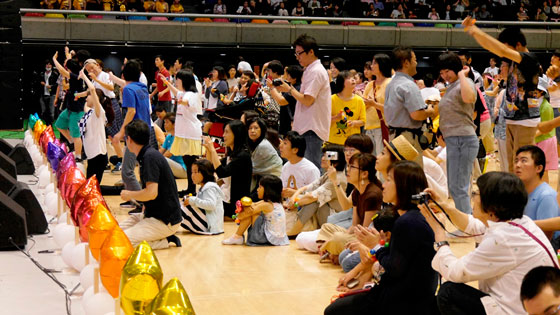 第10回記念ドレミファダンスコンサート「東京都障害者ダンス大会」風景写真