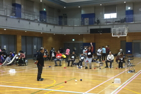 日本ユニバーサルボッチャ選手権大会風景写真