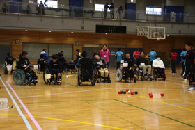 日本ユニバーサルボッチャ選手権大会風景写真