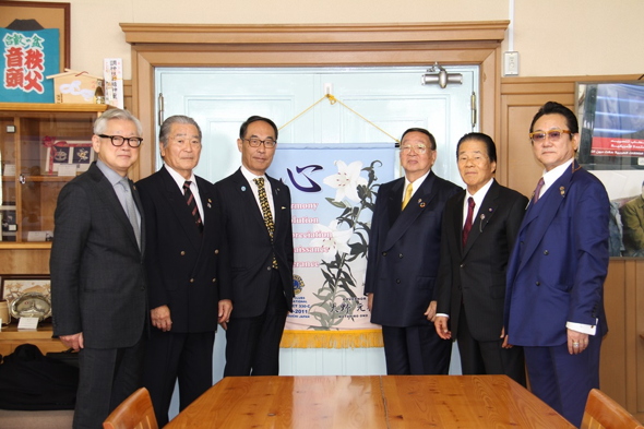 埼玉県へ『非行防止教室2』DVD を贈呈しました